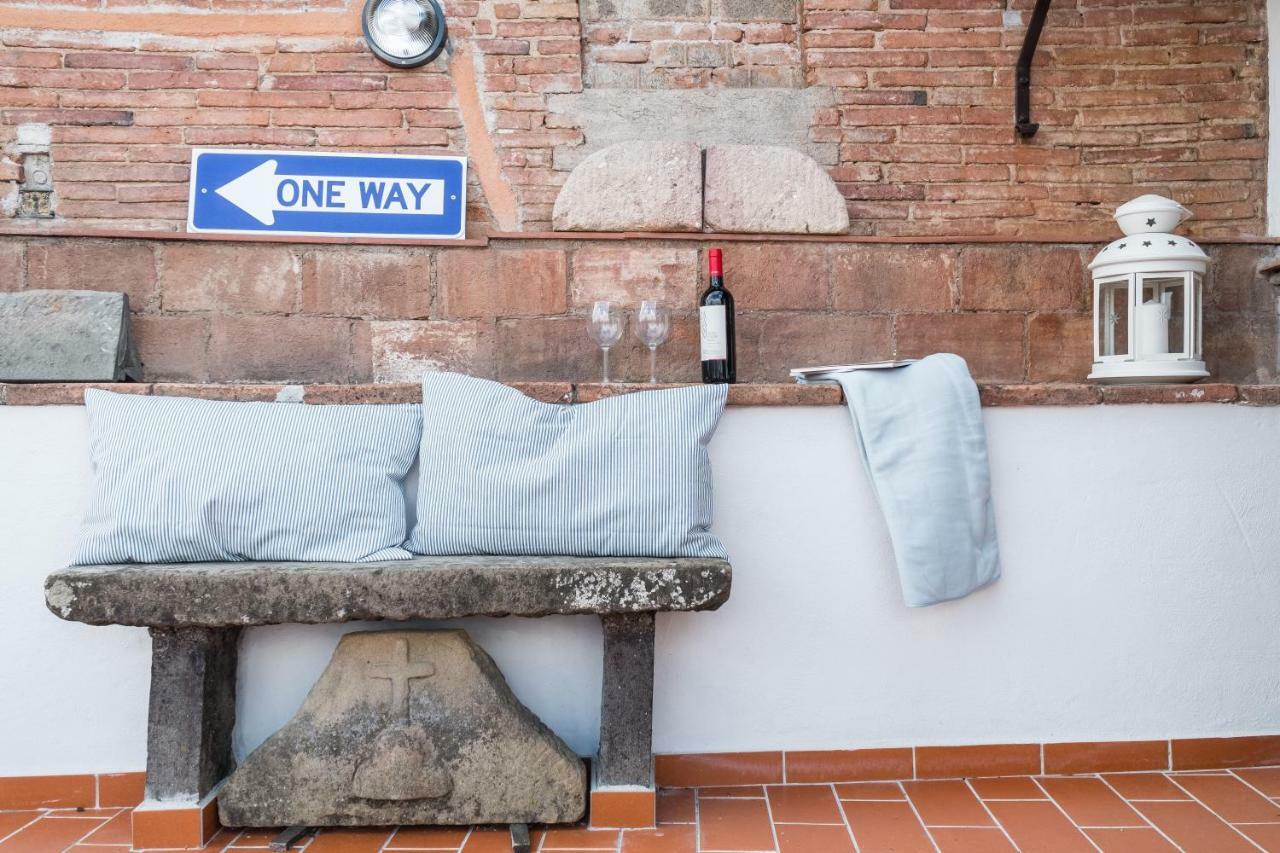 Ferienwohnung Rise And Smile Charming Penthouse Lucca Exterior foto